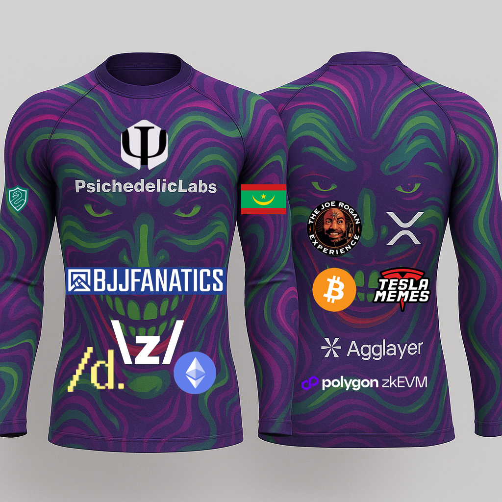 PsichedelicLabs Rash Guard - Joker Colorway - Image 1